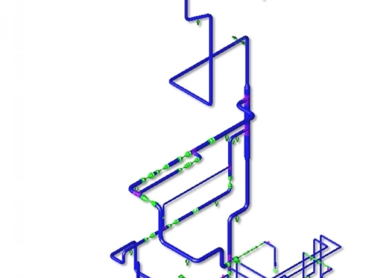 First image of project: Engergie pipe stress berekeningen - VIRO EN