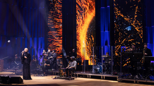 VISUALS FOR BBC PLANET EARTH III AUDIO-VISUAL SPECTACLE  in collaboration with John Weston Group.