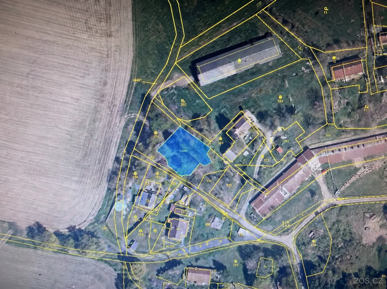 Fotografie nemovitosti: Prodej pozemku, Bydlení, Sokolov