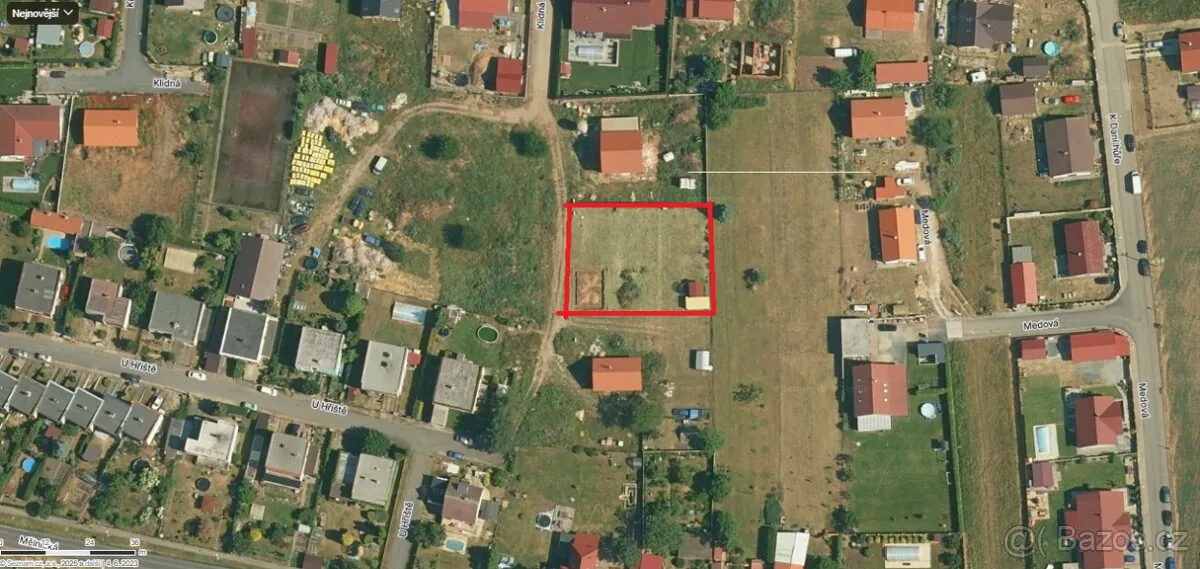 Fotografie nemovitosti: Prodej pozemku, Bydlení, Horní Beřkovice