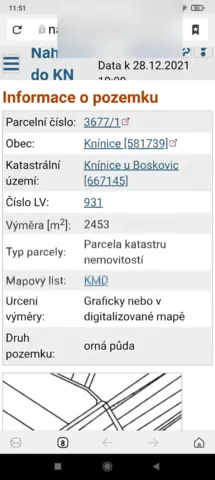 Fotografie nemovitosti: Knínice