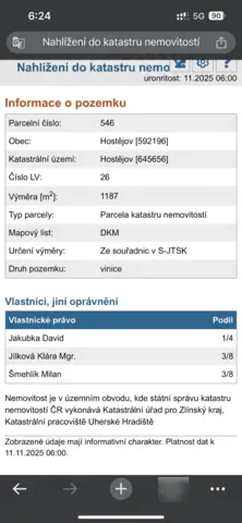 Fotografie nemovitosti: Hostějov