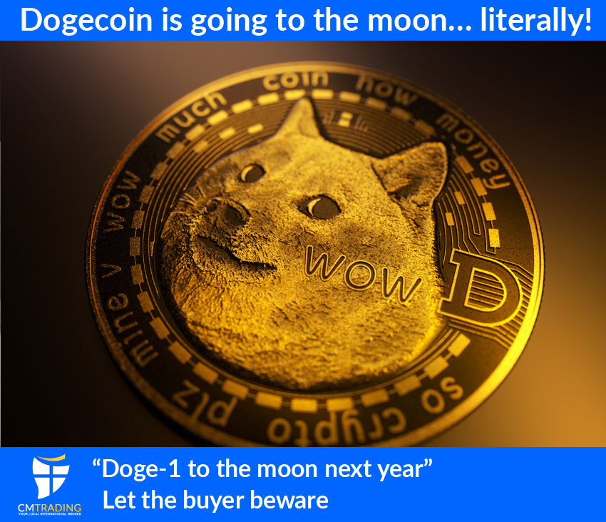 Dogecoin is going to the moon… literally!