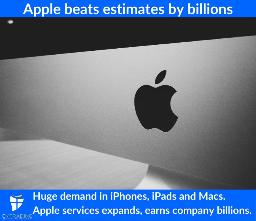 Stock of the Week: Apple in huge demand, beats estimates by billions.