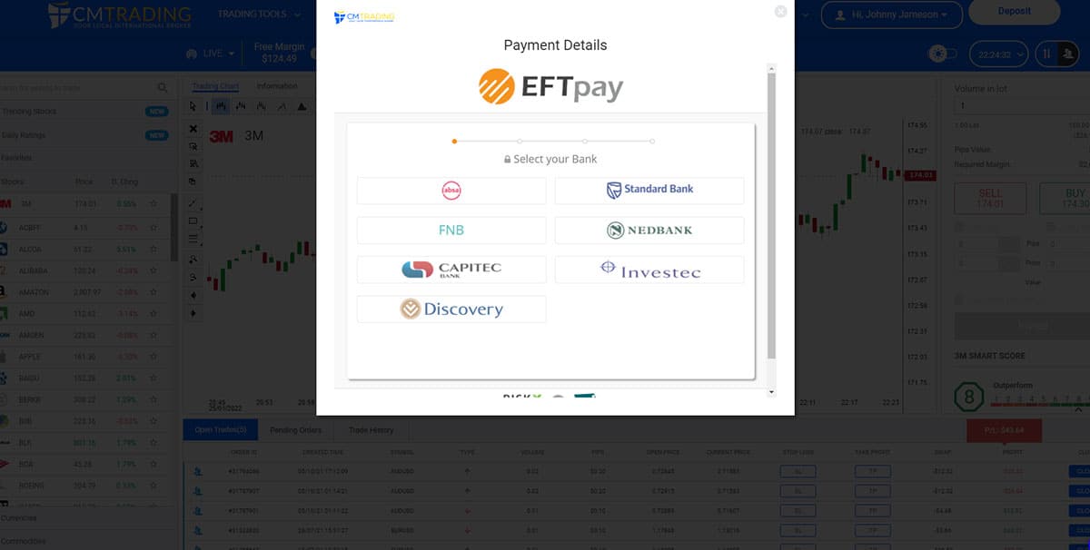 Bank transfer