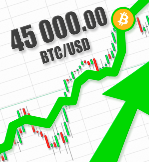 Bitcoin breaches $45000: Crypto king gains for 5 straight days   