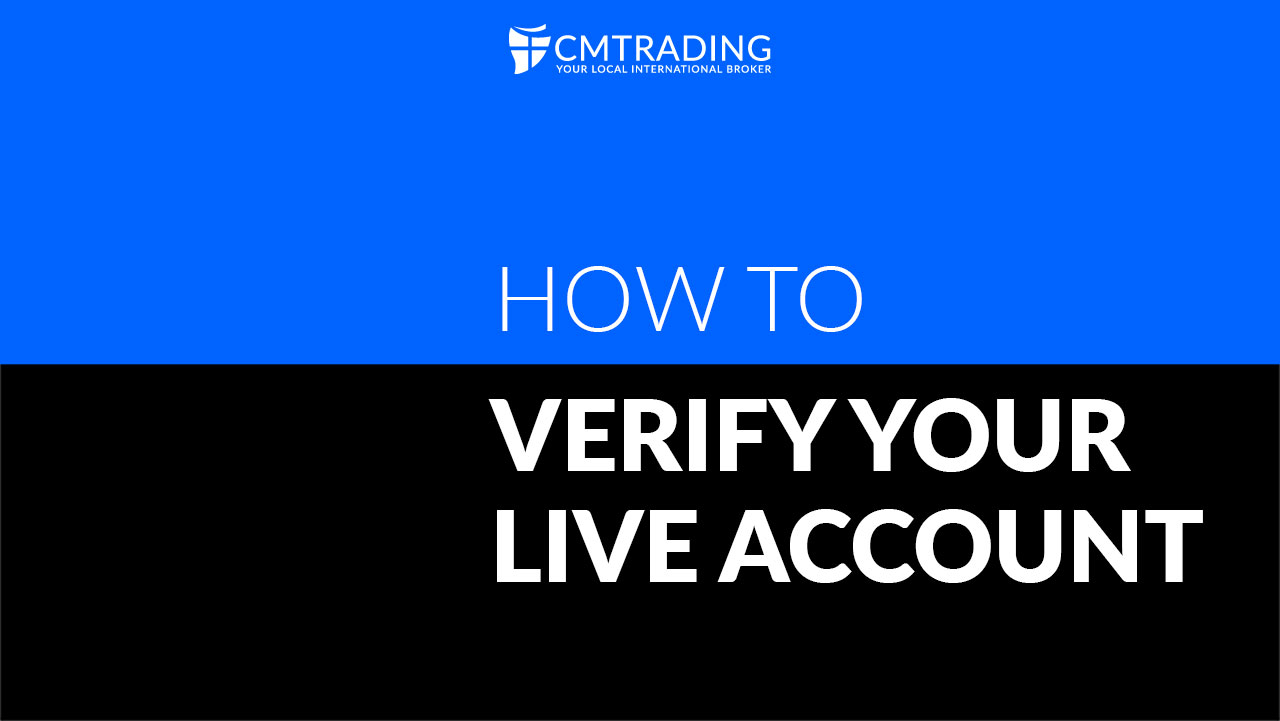 How to verify your live account: