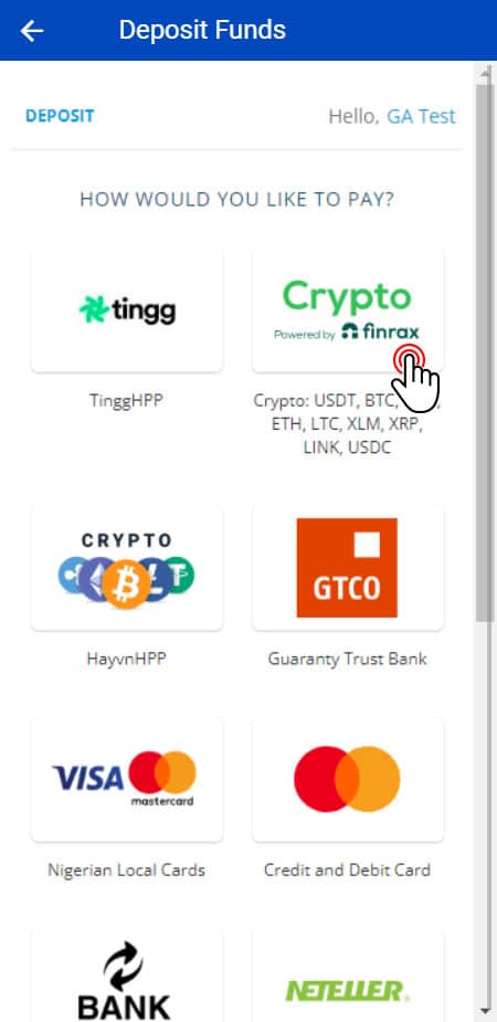 Finrax Crypto