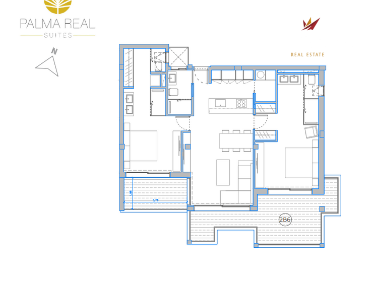 Appartement Palma Real Suites, Palm Mar, Arona