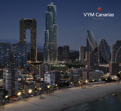 Апартамент TM Tower, Playa de Poniente, Benidorm