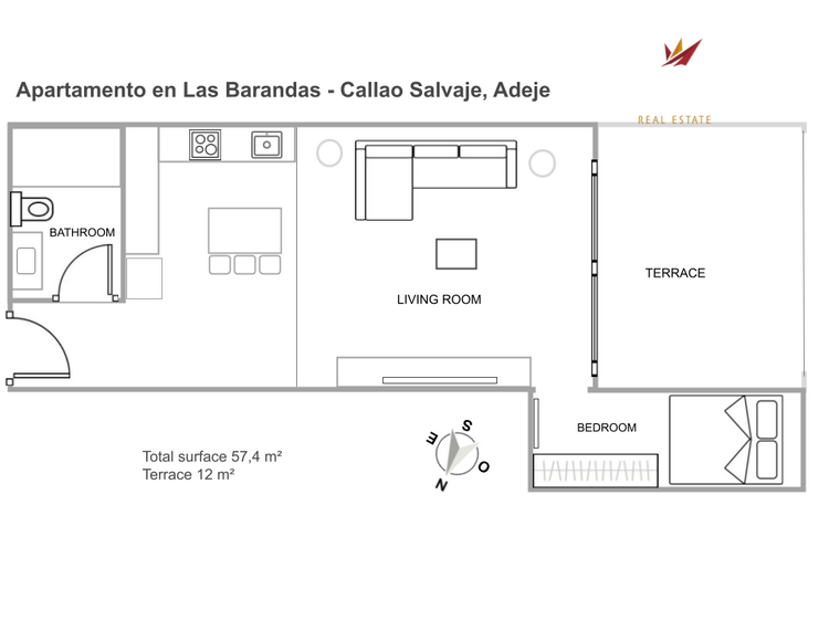 Appartamento Las Barandas, Callao Salvaje, Adeje