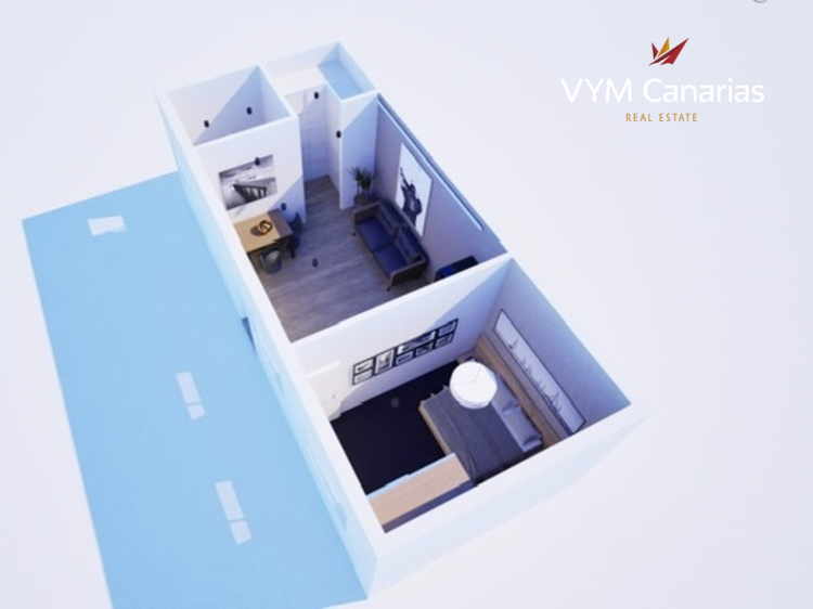 Квартира Vista Nautica, Playa Paraiso, Adeje