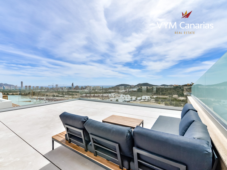 Апартамент — Пентхаус Camporrosso Serpentine, Balcón de Finestrat — Terra Marina, Finestrat