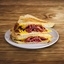 Grilled cheese pastrami sandwich