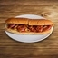 Pepperoni sausage sandwich