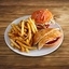 Cajun chicken burger