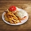 Sweet chili burger