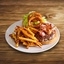Blue burger