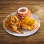 Chicken cheeseburger