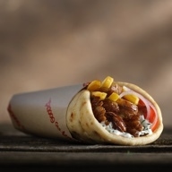 Πίτα της Goody's με γύρο χοιρινό