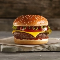 Chili burger