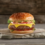 Green burger
