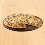 Double Pizza Carbonara-Τορτίγια Mozzarella