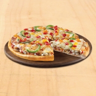 Double Pizza Λαχανικών - Τορτίγια Mozzarella