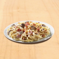 Linguine Carbonara Μανιτάρι