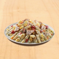 Penne con Pollo à la crème
