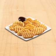 Πατάτες Crosscut με BBQ sauce