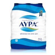 Νερό Αύρα 6x1.5lt