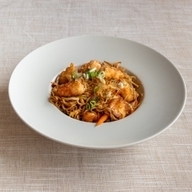 Salmon noodles