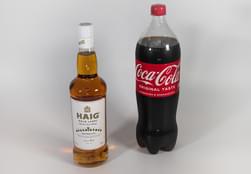 1 Haig 700ml & 1 Coca-Cola 1.5lt