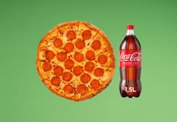 Mega Deal: 2 Πίτσες Classic 12 κομματιών & 1 Coca-Cola 1.5lt
