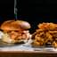 Truffle chicken burger