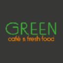 Green cafe & fresh food logo