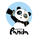 Mister panda logo