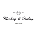 Monkey & Donkey urban coffee logo