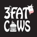 3 Fat Cows logo