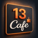 13 Café logo