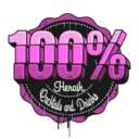 100% Heroic Coctails and Drinks logo