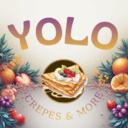YOLO crepes & burger logo