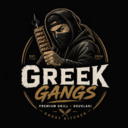 Greek Gangs Premium Grill & Souvlaki logo