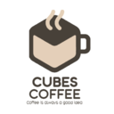 Cubes coffee logo