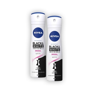 NIVEA Spray Invis. Black&White
