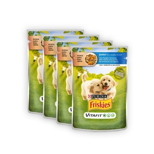 FRISKIES Junior Ζελέ Κοτόπουλο & Καρότα