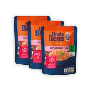 3τμχ UNCLE BENS Ταϊλανδέζικο Ρύζι