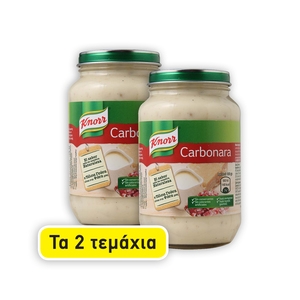 2τεμ.KNORR Καρμπονάρα Σάλτσα 400γρ