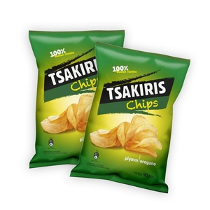 TSAKIRIS Με Ρίγανη Τσιπς 90γρ.
